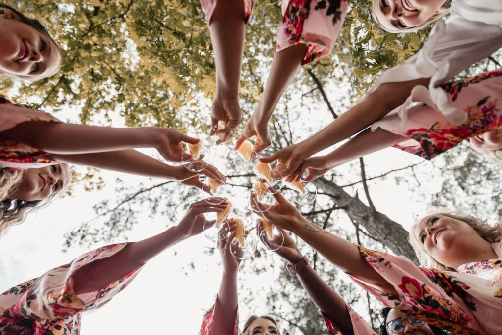 Champagne Toast - Hattiesburg weddings  