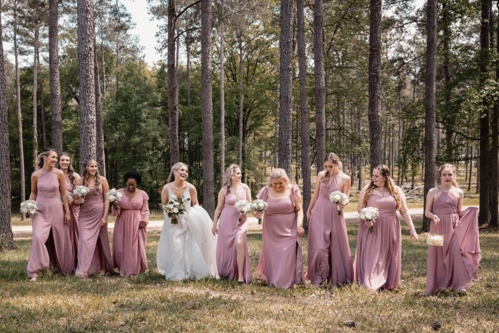 Beautiful Bridesmaids - Hattiesburg Weddings  