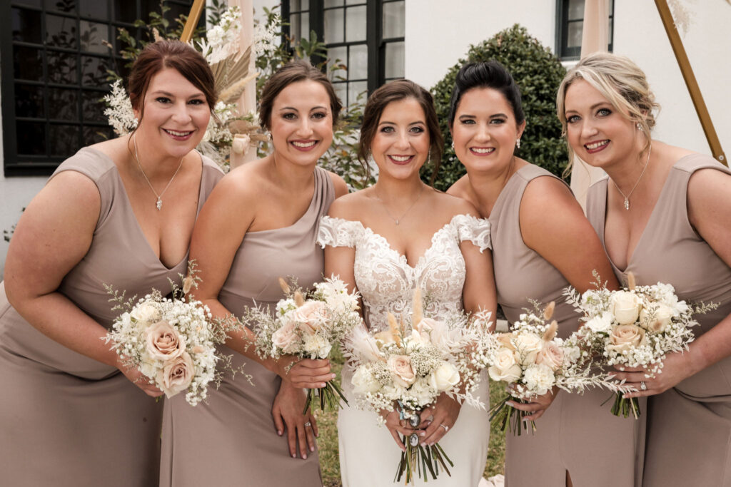 White House Hotel Wedding
Bride with Bridesmaids